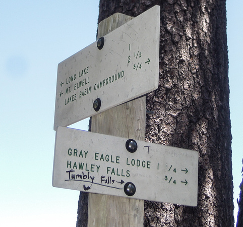 Grassy Lake Trail to Hawley Falls