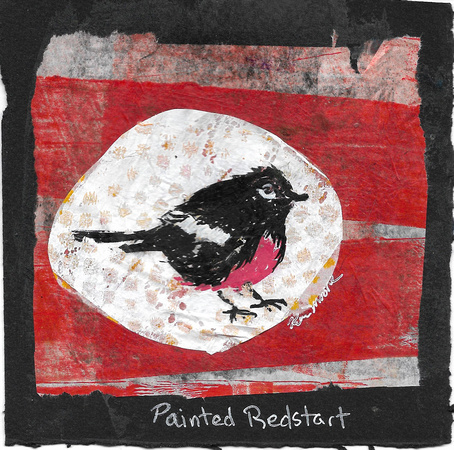 Birdtober #15: Red