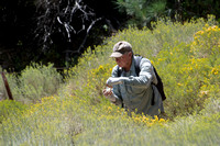 David out standing in his field