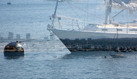 in camera double exposure "Dream Boat"