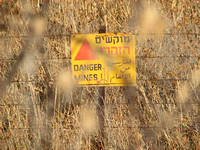 At the Israel-Jordon Border