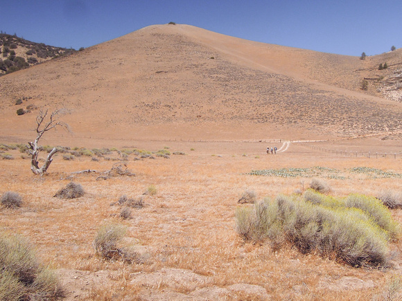 Hot, dry, rolling hills