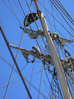 On the foreroyal and topgallant