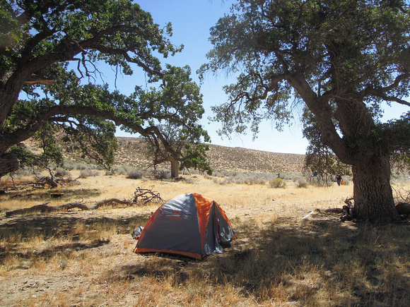 My home for the night. Calm here but steady 30kt winds through the night.